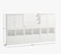 Cameron Cabinet &amp; Cubby Wall Storage System with Bookrack