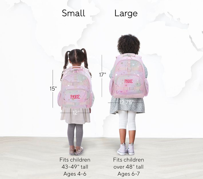 Dreamy Foil Hearts Backpack | Pottery Barn Kids