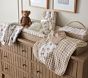 Teddy Bear Organic Muslin Bibs &amp; Burp Cloths