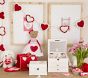 Valentine's Felt Scallop Heart Garland