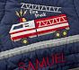 Busy Trucks Toddler Quilt (Crib Sized)