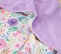 Lavender Floral Blooms Mackenzie Nap Mat &amp; Backpack Bundle