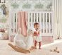 Floral ABC Organic Cotton Crib Fitted Sheet