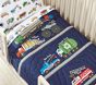 Busy Trucks Toddler Quilt (Crib Sized)