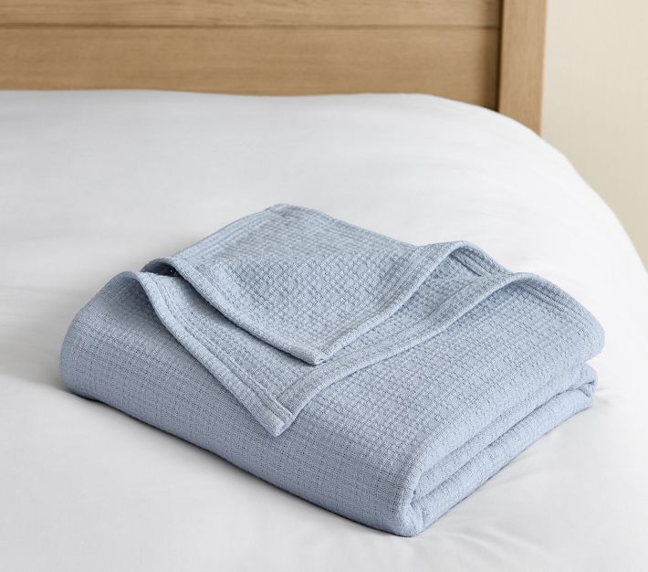 Organic Cotton 100 Cotton Woven Blanket Buy Soft 100% Organic Cotton Honeycomb Jacquard Blanket main image 0
