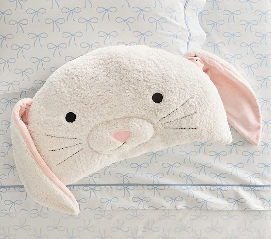 新品　Pottery Barn ポッタリーバーン　うさぎ柄 クッションカバー Cozy Bunny Critter Pillow | Pottery Barn Kids
