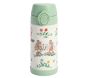 Disney Home x Sanderson Floral Mickey &amp; Minnie Mouse Mackenzie Water Bottle