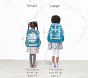Mackenzie Metallic Aqua Backpack