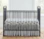 Emily &amp; Meritt Striped Ruffle Crib Skirt