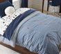 Chambray Embroidered Sports Comforter &amp; Shams