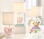 Iridescent Heart Table Lamp (17")