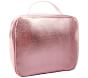 Colby Pink Metallic Sherpa Cold Pack Lunch Box