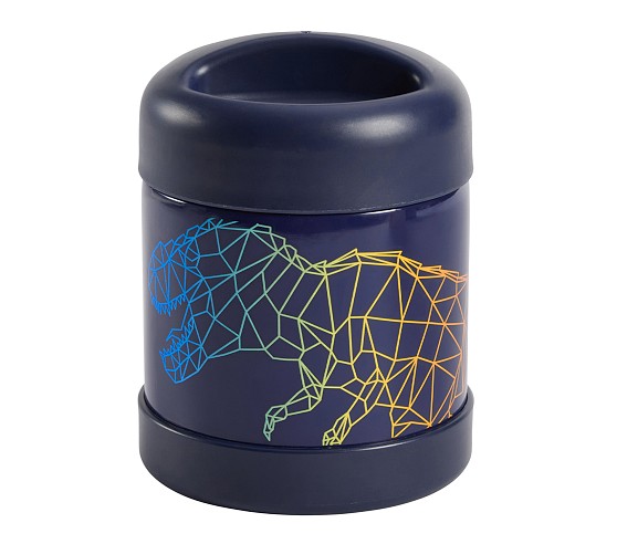 Container T Rex T-Rex Blueprint Hot & Cold Container | Pottery Barn Kids