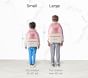 Pink Metallic Sherpa Colby Backpacks
