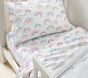 Rainbow Cloud Organic Toddler Sheet Set (Crib Sized)