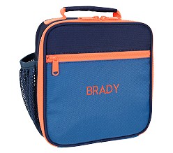 Blue/Navy/Orange Astor Lunch Box