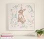 Bunny Embroidered Framed Art