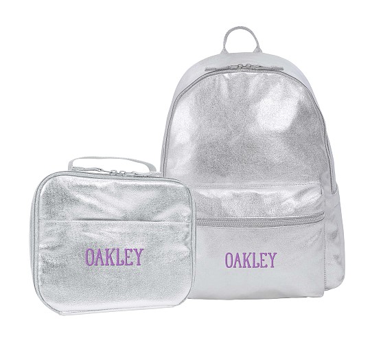 Silver Backpack Lunch Bundle | Pottery Barn Kids