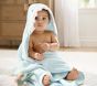 Super Soft Shark Baby Hooded Towel &amp; Washcloth Set