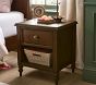 Chris Loves Julia Turned Wood Nightstand (20")