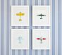 Leslee Mitchell Green Plane Framed Art