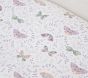 Margot Butterfly Organic Cotton Crib Fitted Sheet