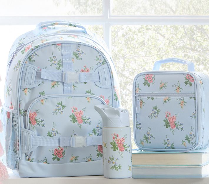 Hill House Home Blue Floral Mackenzie Backpack Bundle, Set of 3