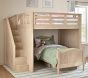 Catalina Stair Loft Bed & Lower Bed Set