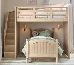 Catalina Stair Loft Bed & Lower Bed Set
