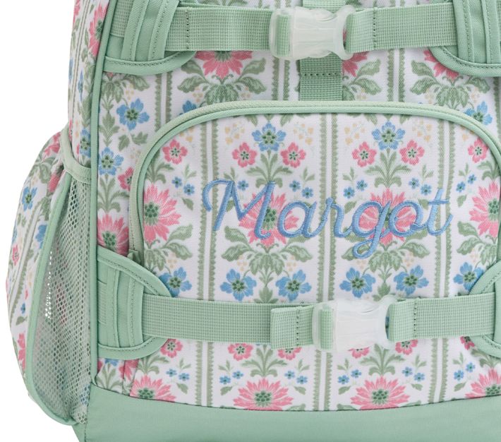 Hill House Home Floral Stripe Mackenzie Backpack | Pottery Barn Kids