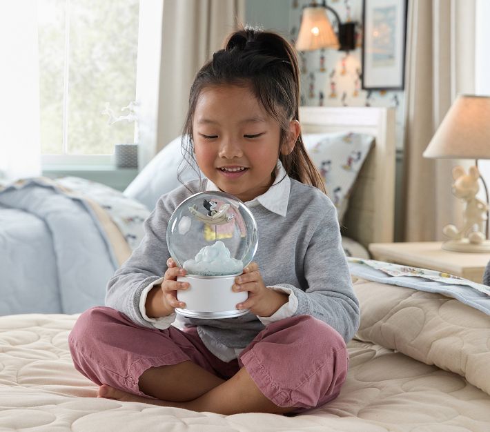 Disney Home x Sanderson Mickey Mouse Snow Globe | Pottery Barn Kids