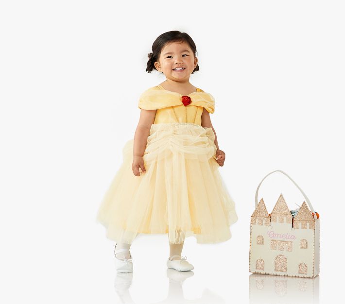 disney princess belle fancy dress Reversible Belle Girl's Costume Dress | Disney Costumes | Kids | Girls | S | Blue/White/Yellow