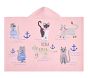 Salty Cat Baby Beach Hooded Towel UPF 50+
