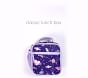 Video 1 for Mackenzie Purple Flower Bouquet Lunch Box