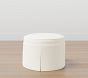 Box Pleat Ottoman