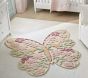 Butterfly Shaped Wool Rug