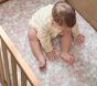Heritage Hello Kitty Organic Cotton Crib Fitted Sheet