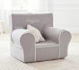 Anywhere Chair®, Gray with White Piping