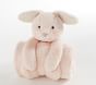 Plush Bunny Stuffed Animal and Blanket Set