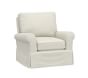 Open Box: Comfort Upholstered Glider ,  Performance Boucle, Oatmeal