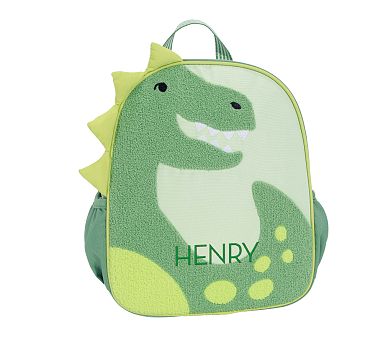 critters with knives mini backpack Sleepyville Critters: Otter In Vinyl Material manageable size. Dino Backpack | Pottery Barn