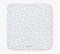 Coastal Elephant Oversized Organic Muslin Baby Blanket