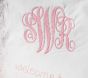 Welcome Home Embroidered Heart Baby Quilt