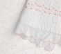 Welcome Home Embroidered Heart Baby Quilt