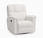 Open Box: Lullaby Manual Recliner - Heathered Chenille Pebble