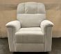 Open Box: Lullaby Manual Recliner - Heathered Chenille Pebble