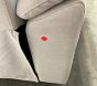 Open Box: Ultimate Cozy Storage Power Recliner - Brushed Crossweave Light Gray