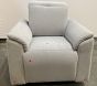 Open Box: Ultimate Cozy Storage Power Recliner - Brushed Crossweave Light Gray