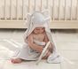 Super Soft Elephant Baby Hooded Towel &amp; Washcloth Set