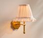 Rechargeable Ruffle Wall Sconce (10")